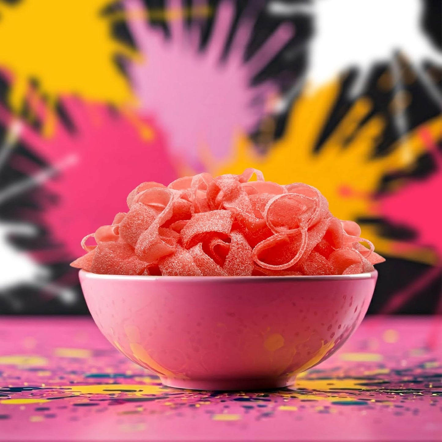 SourZap Sour Belts | 16-Ounce Pack | Gummy Candy | Pink Lemonade Flavor