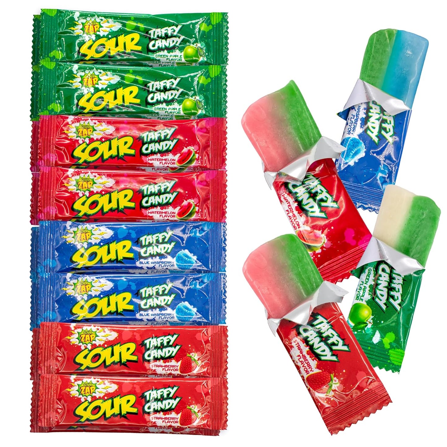 Sour Chewy Candy | 27 Snack Size Bars